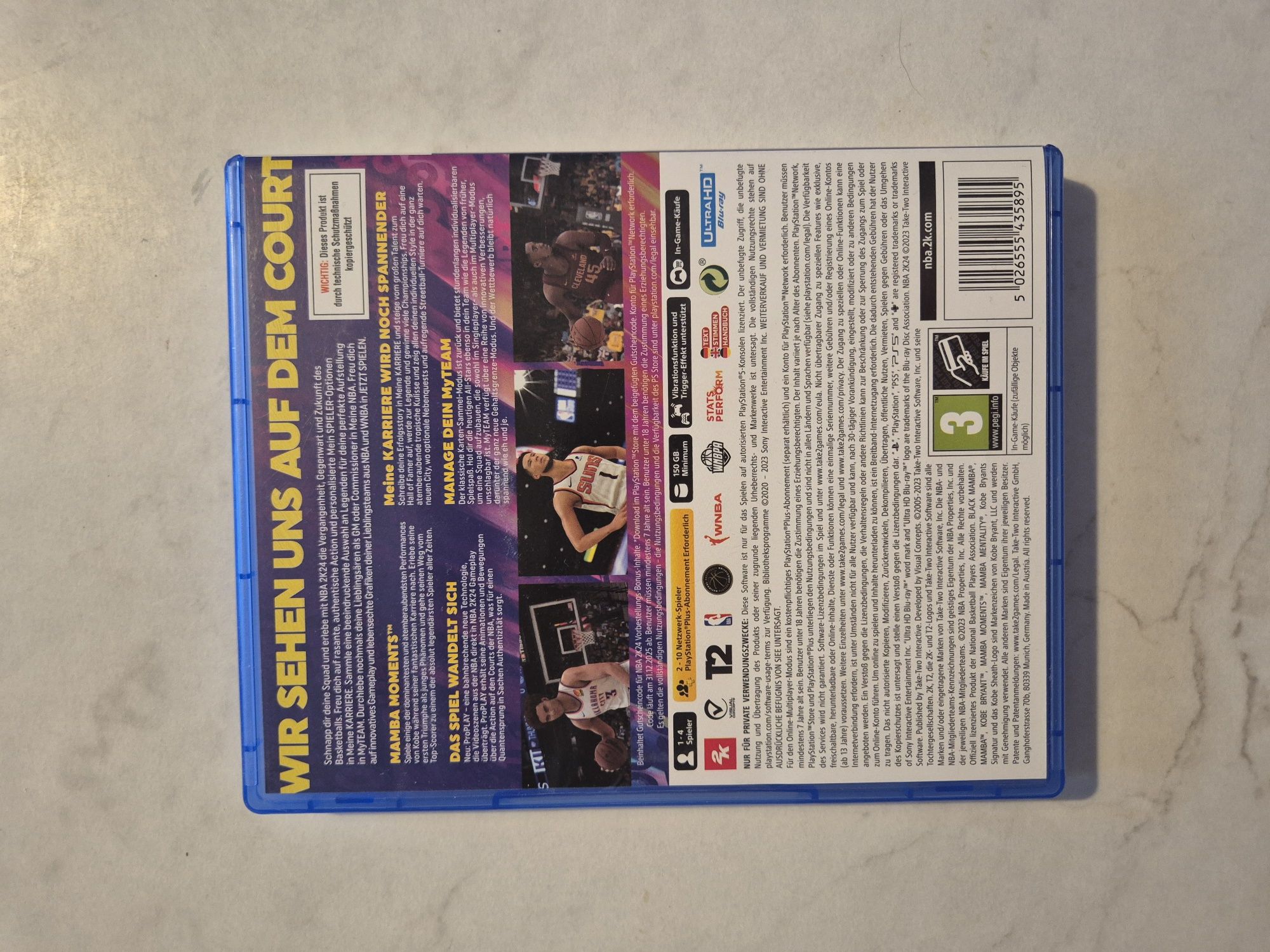 NBA 2K24 PS5 Kobe Edition