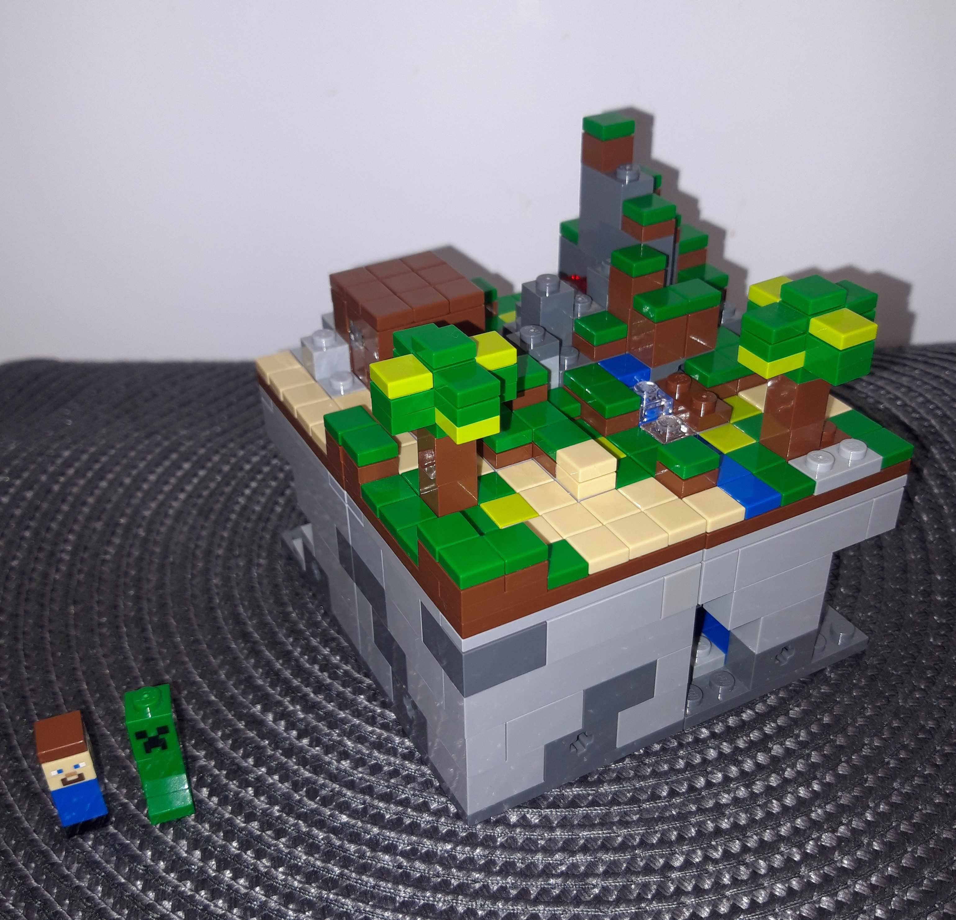 21102 LEGO Minecraft Micro World + Księga Sekretów Ocalałych