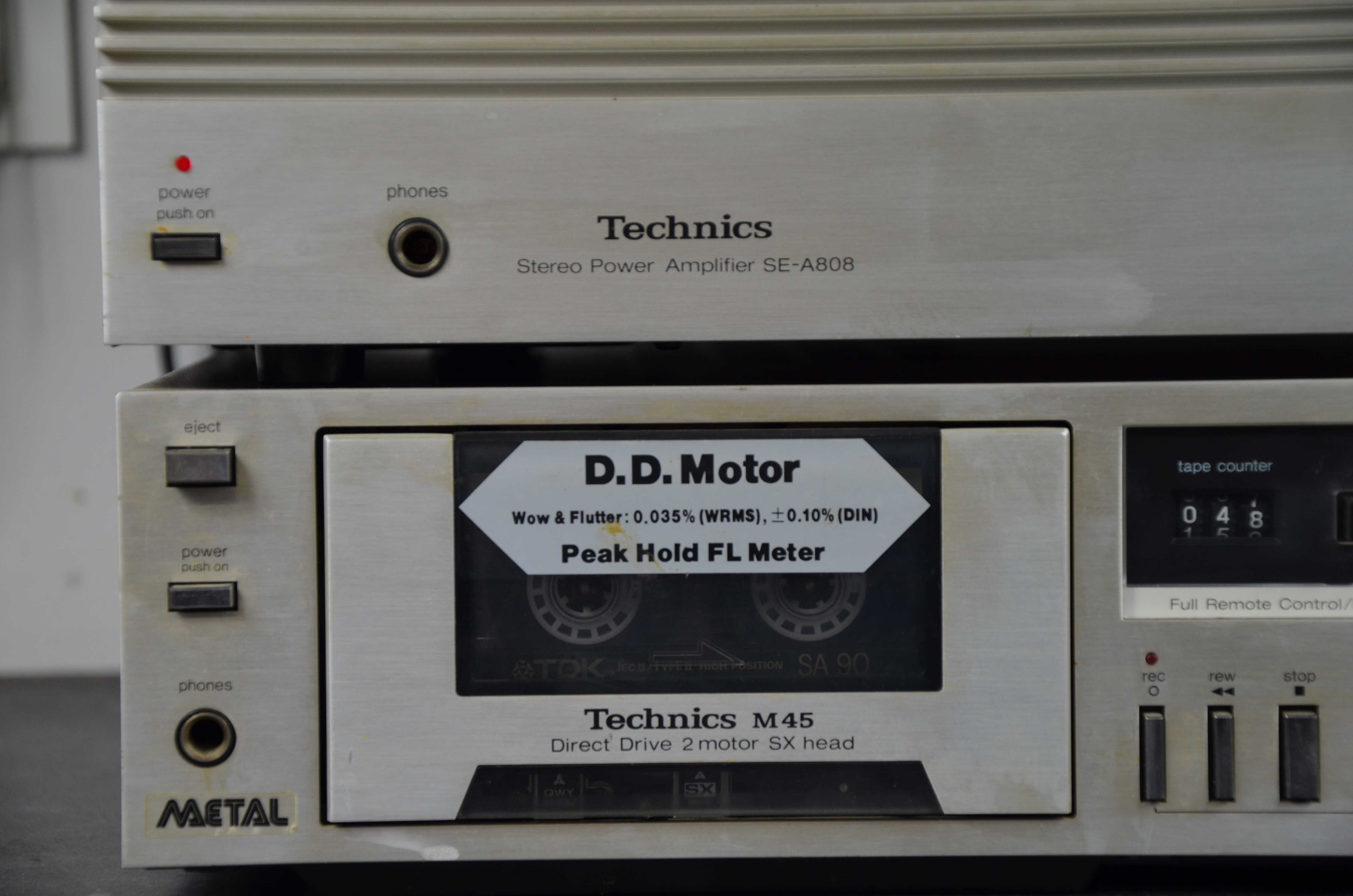 WIEŻA TECHNICS SE-A808 ST-K808 3 segmenty SILVER Okazja