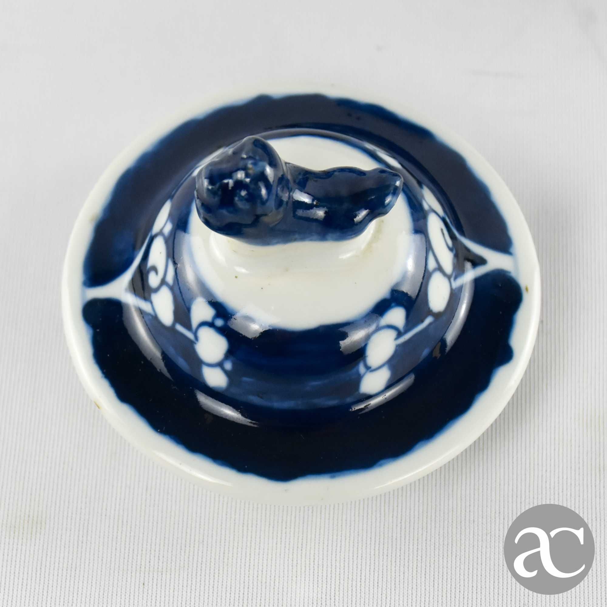 Pote Porcelana da China Decoração Flor de Amendoeira Período República