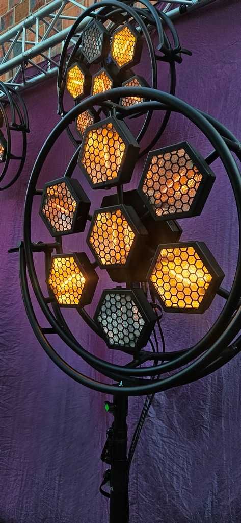 Lampy Retro Portman P1 oświetlenie sceniczne, estradowe