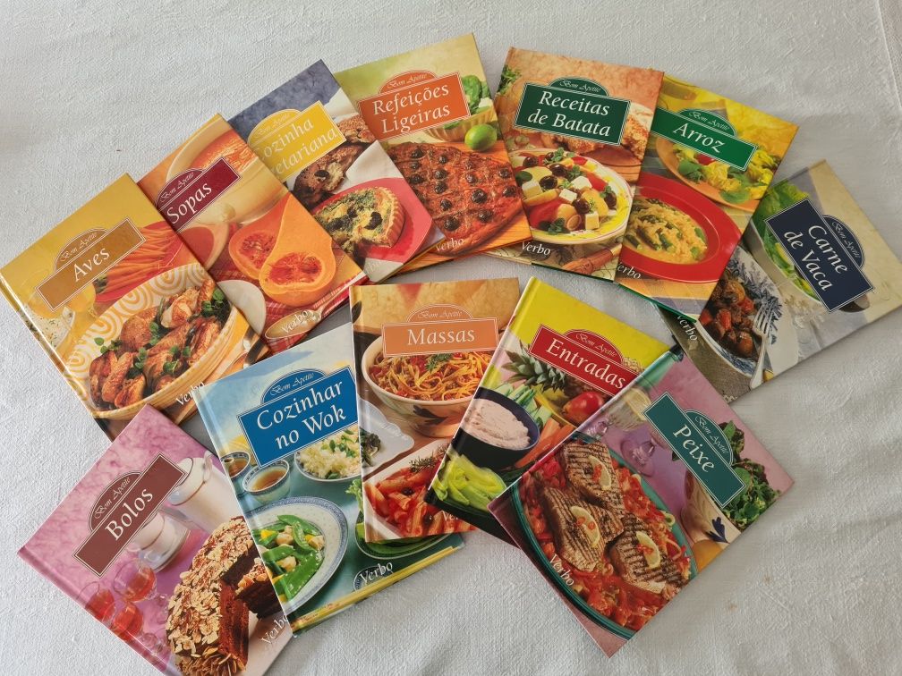 Conjunto 12 livros Bom Apetite