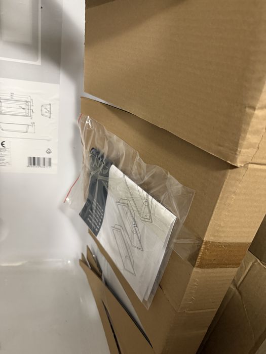 Nowa wanna do zabudowy 150x70 cm akrylowa Teesta