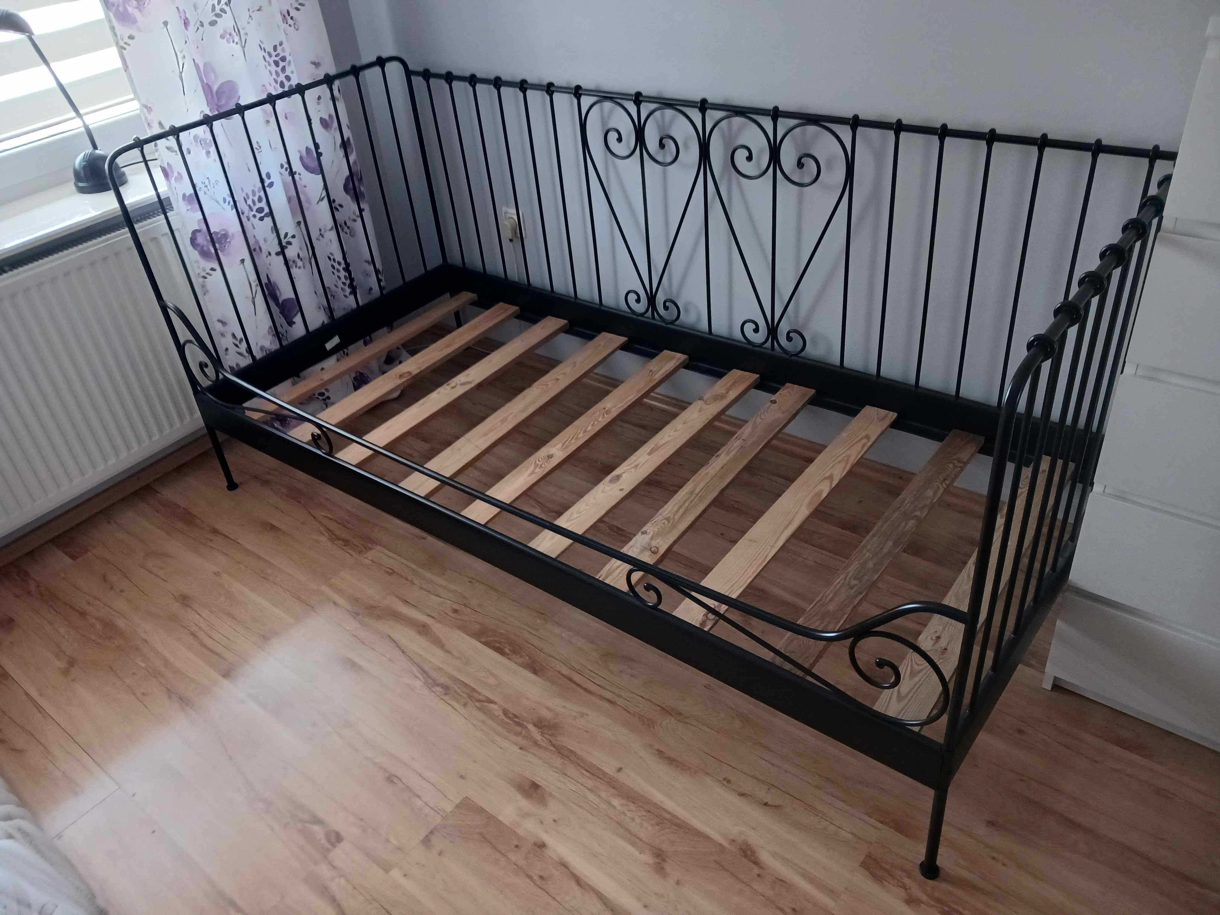 Łóżko metalowe IKEA