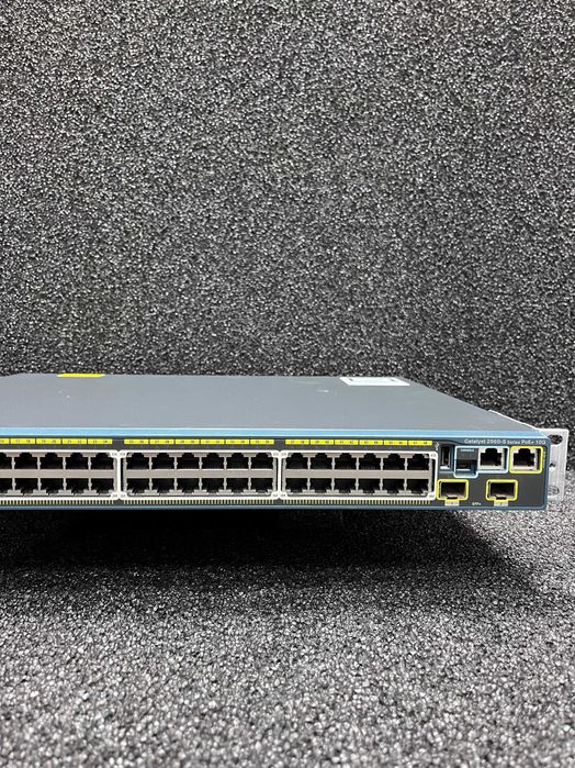 Комутатор Cisco WS-C2960S-48FPD-L - Юнісфера