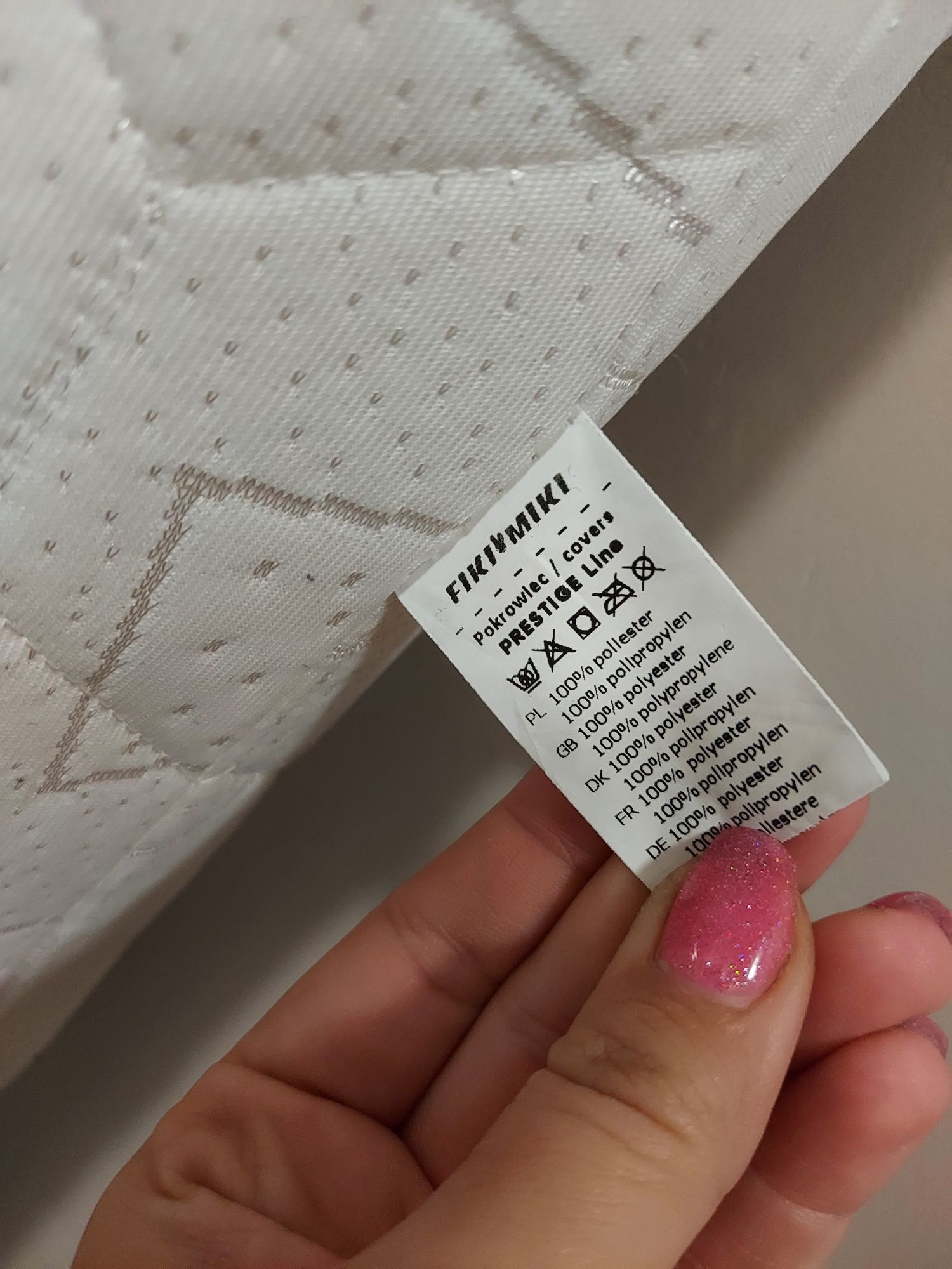 Materac 120x60 jak nowy lateks pianka kokos Fiki Miki