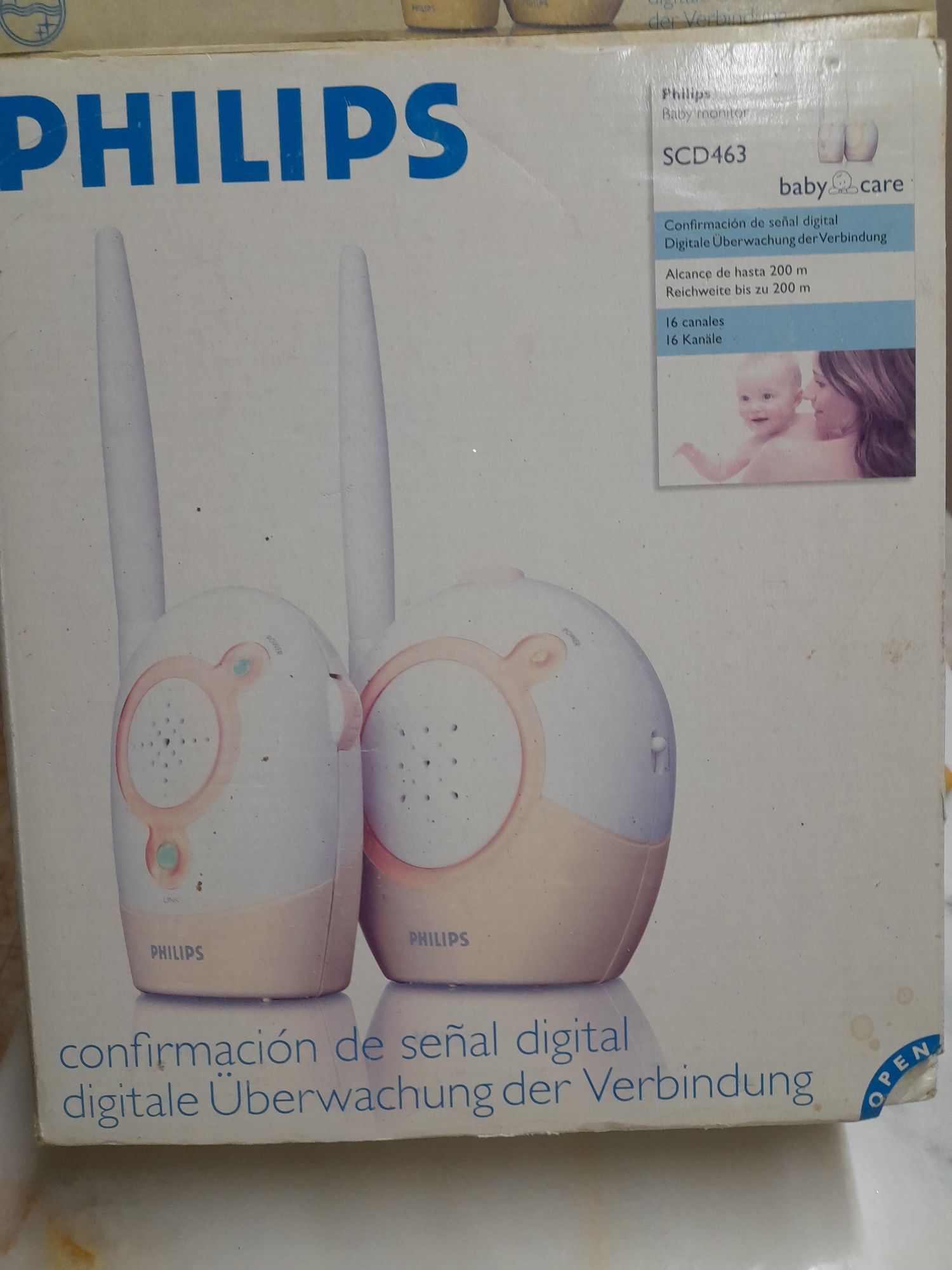 Intercomunicador para bebés Philips