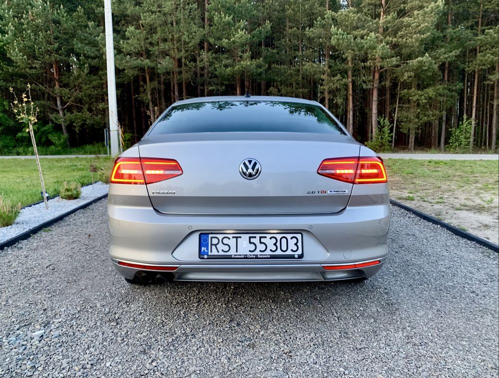 Volkswagen Passat B8 Highline, 2015r, 2,0 tdi 190kM, DSG, salon PL !