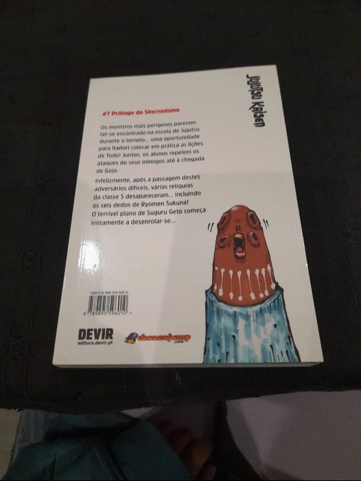 Mangá Jujutsu Kaisen  7