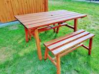 Zestaw ogrodowy impregnowany 140x80
