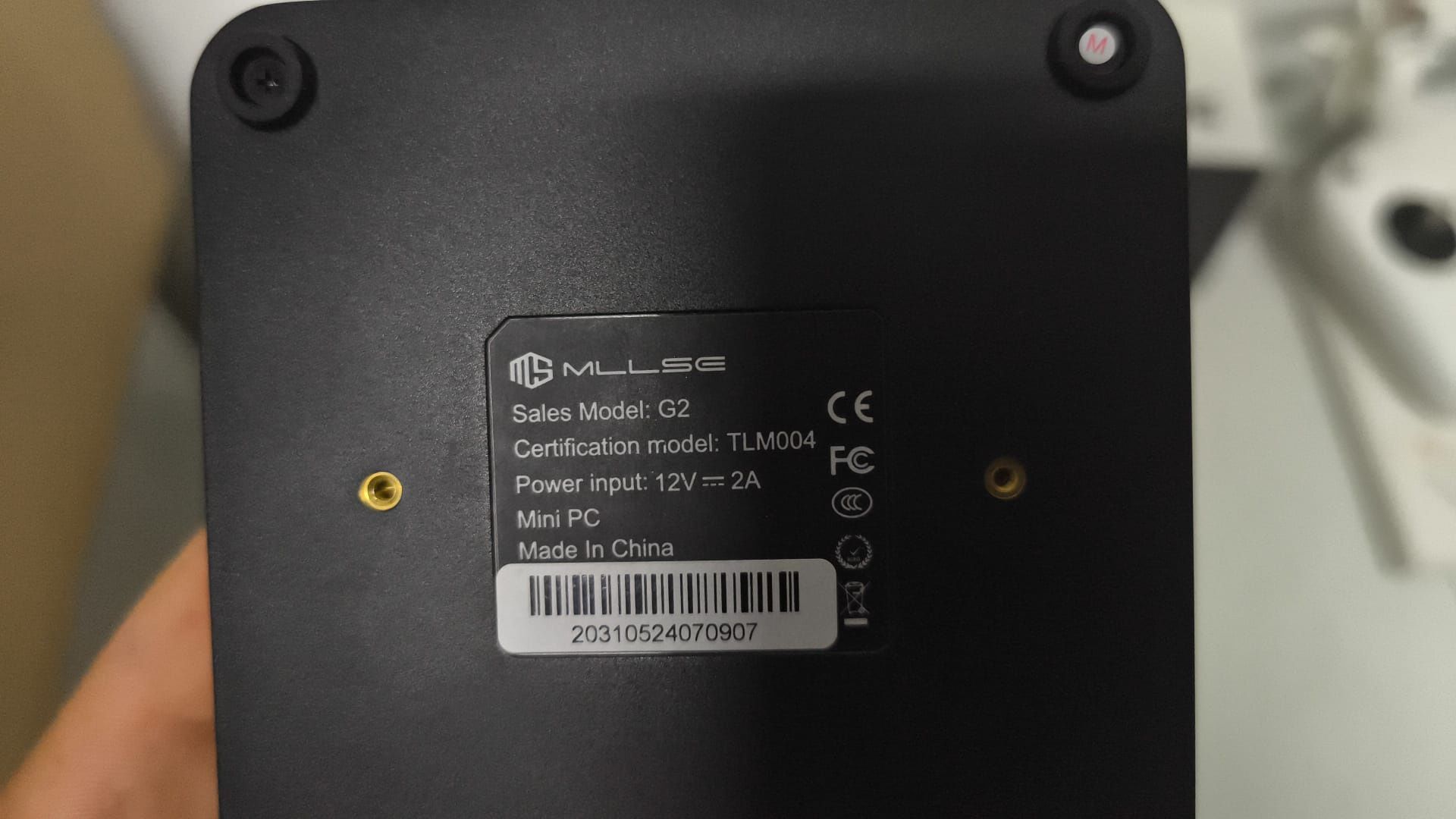 MLLSE G2 Mini PC Intel N100 CPU DDR5 12GB RAM 512GB SSD WiFi6 BT5.2