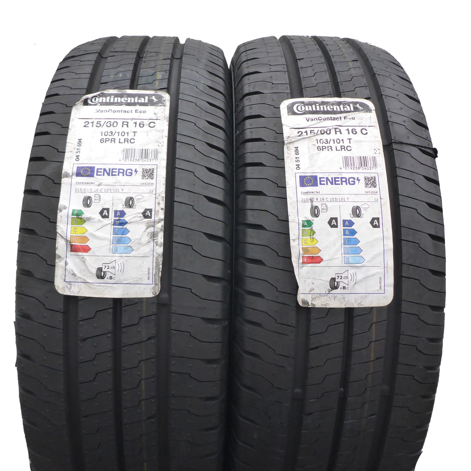 Opony 215/60/16C Continental 215/60R16C 103/101T Letnie 2021 Jak Nowe