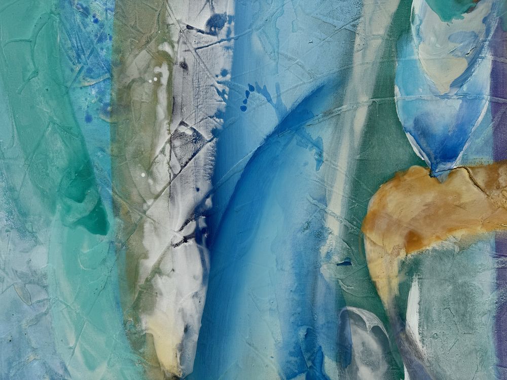 Arte abstracta - “in my bubble” Óleo s tela