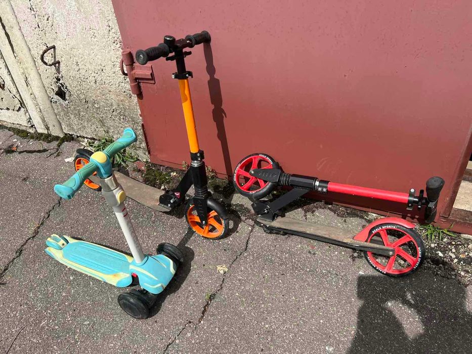Детские самокаты БУ в хорошем состоянии