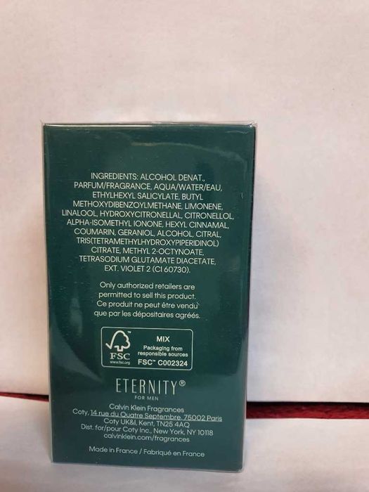 Calvin Klein ETERNITY for men aromatic essence 50 ml