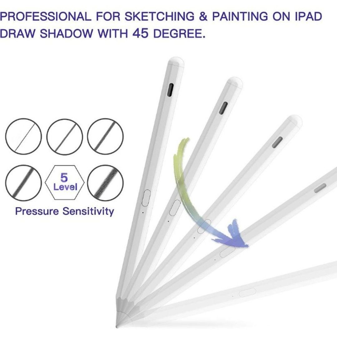 Okazja! Rysik iPad 2018, -2023 KXT Hexagonal Design jak Apple Pencil