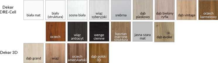 STANDARD 10 DRZWI DRE - wewnetrzne dostepne od ręki