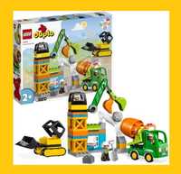 LEGO Duplo 10990 Plac Budowy Dźwig Betoniarka