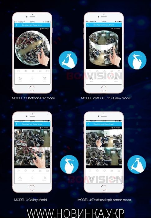 Камера 360 градусов панорамная Ip 960 P 1.3MP рыбий глаз беспроводной