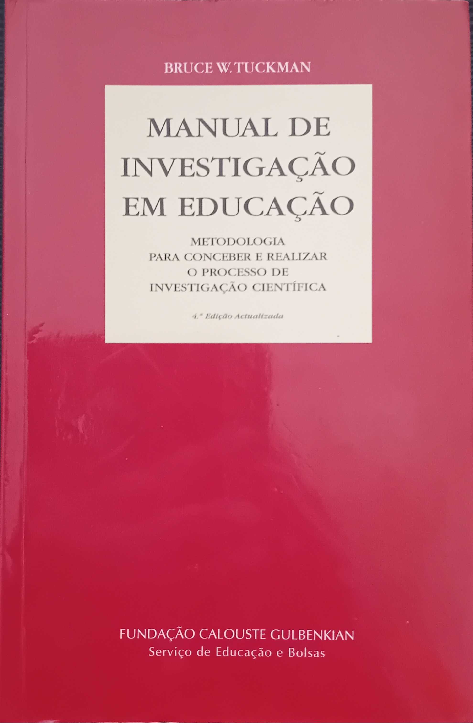 Manual de Investigação em Educação