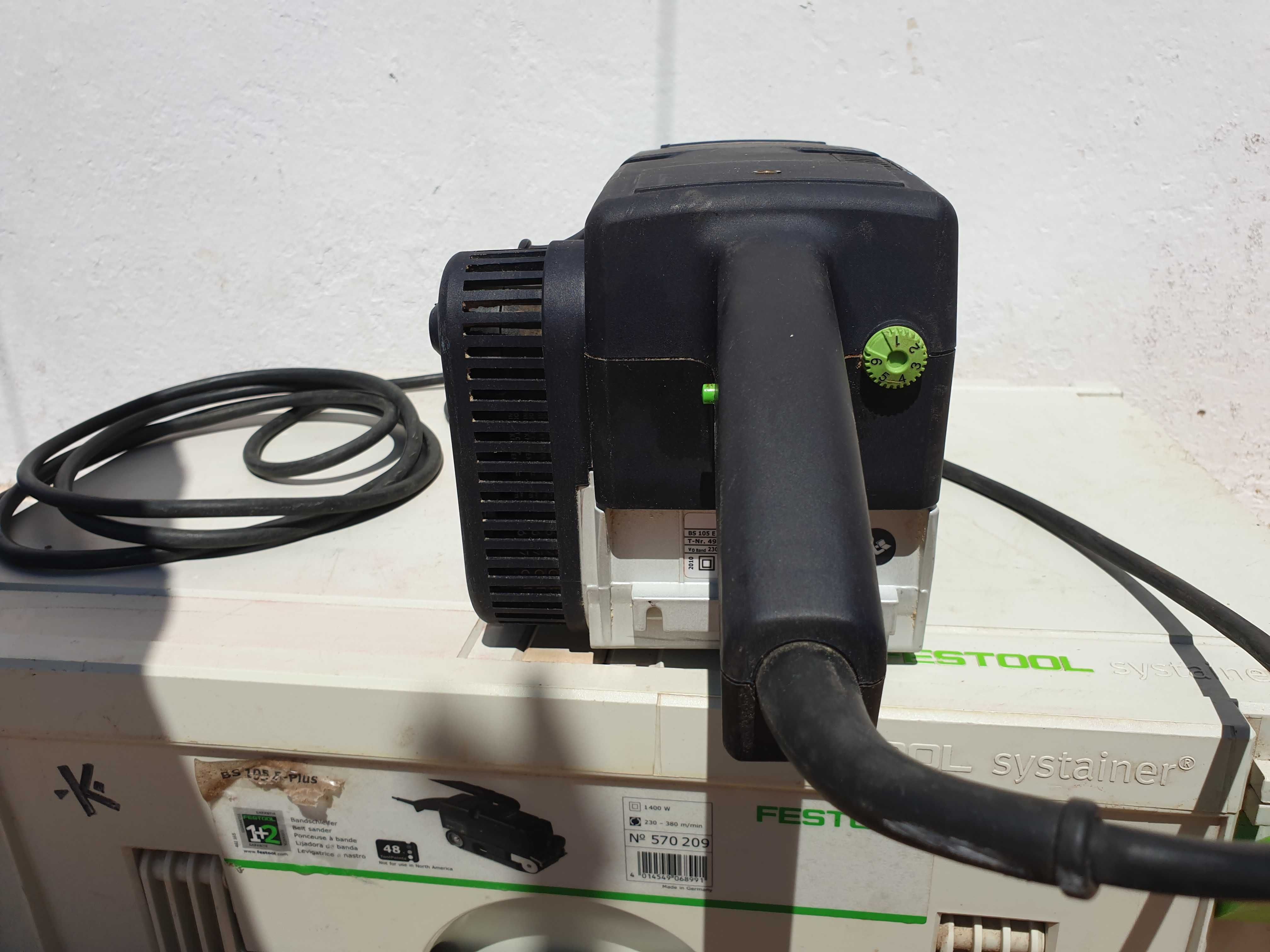 FESTOOL BS 105 E- plus lixadora a banda