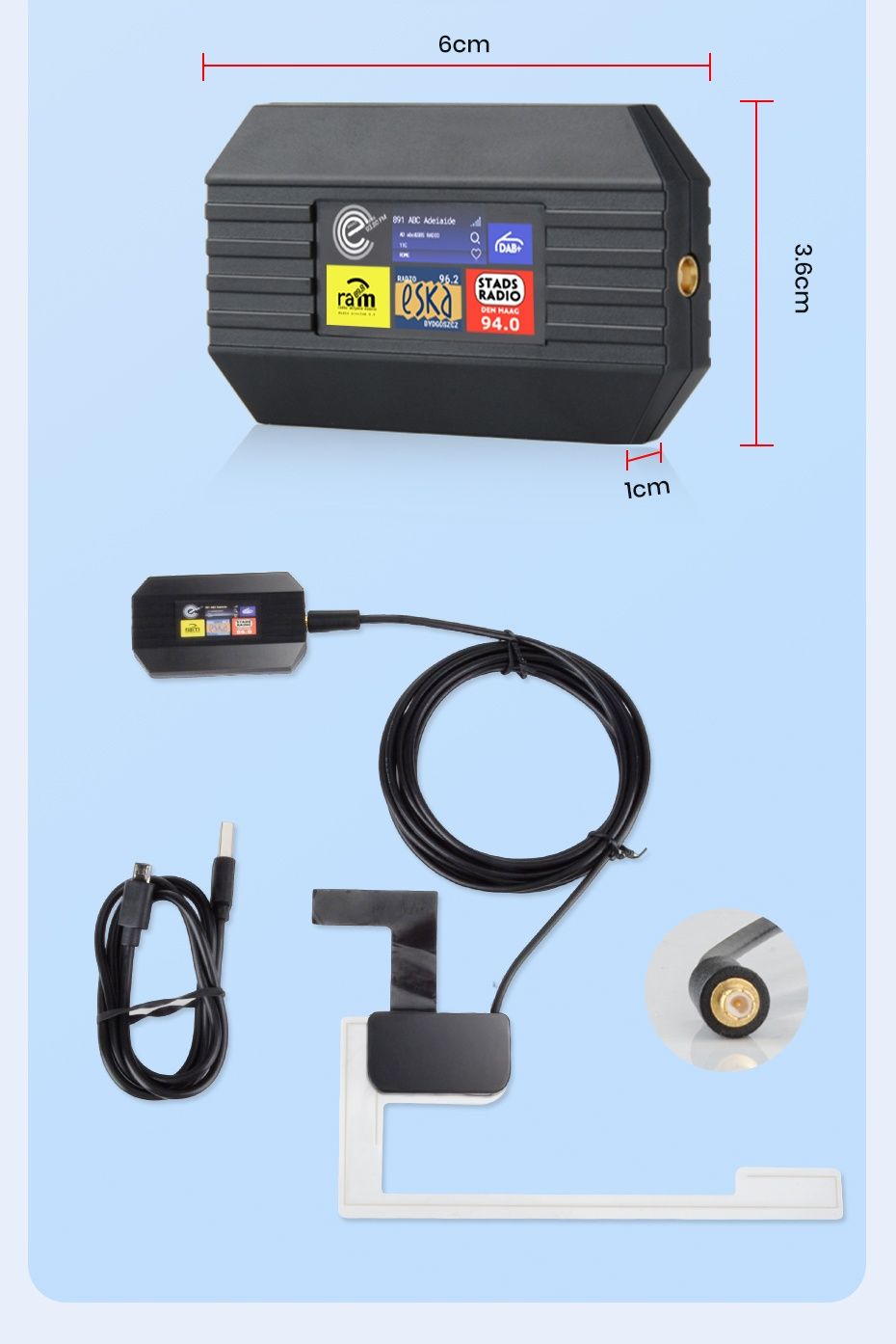 Kabel USB 6 pinowy
