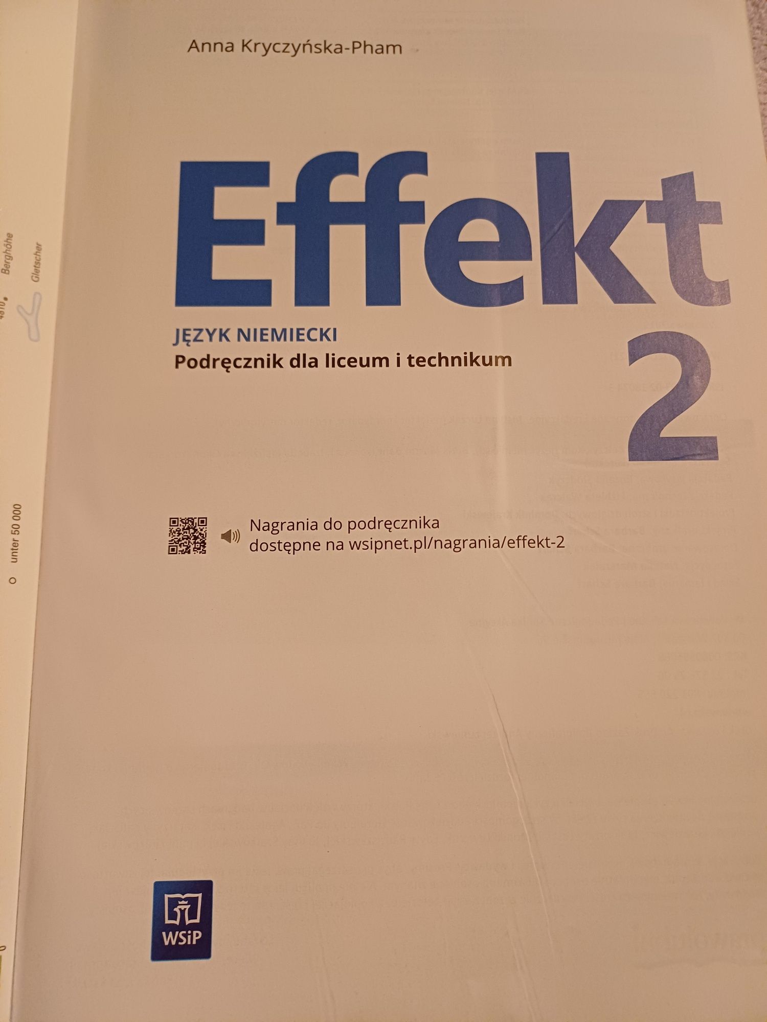 Effekt 2 podręcznik języka niemieckiego