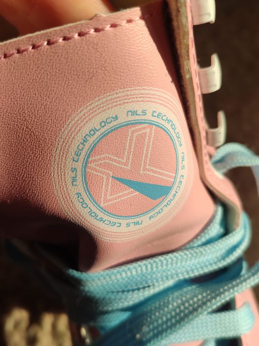 Różowe wrotki NQ8400 Nils Extreme