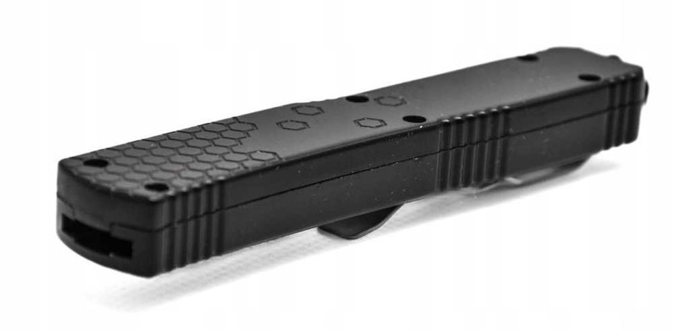 Nóż Sprężynowy Wysuwany Do Przodu Duży Mocny Metal Zbijak Do Szyb OTF