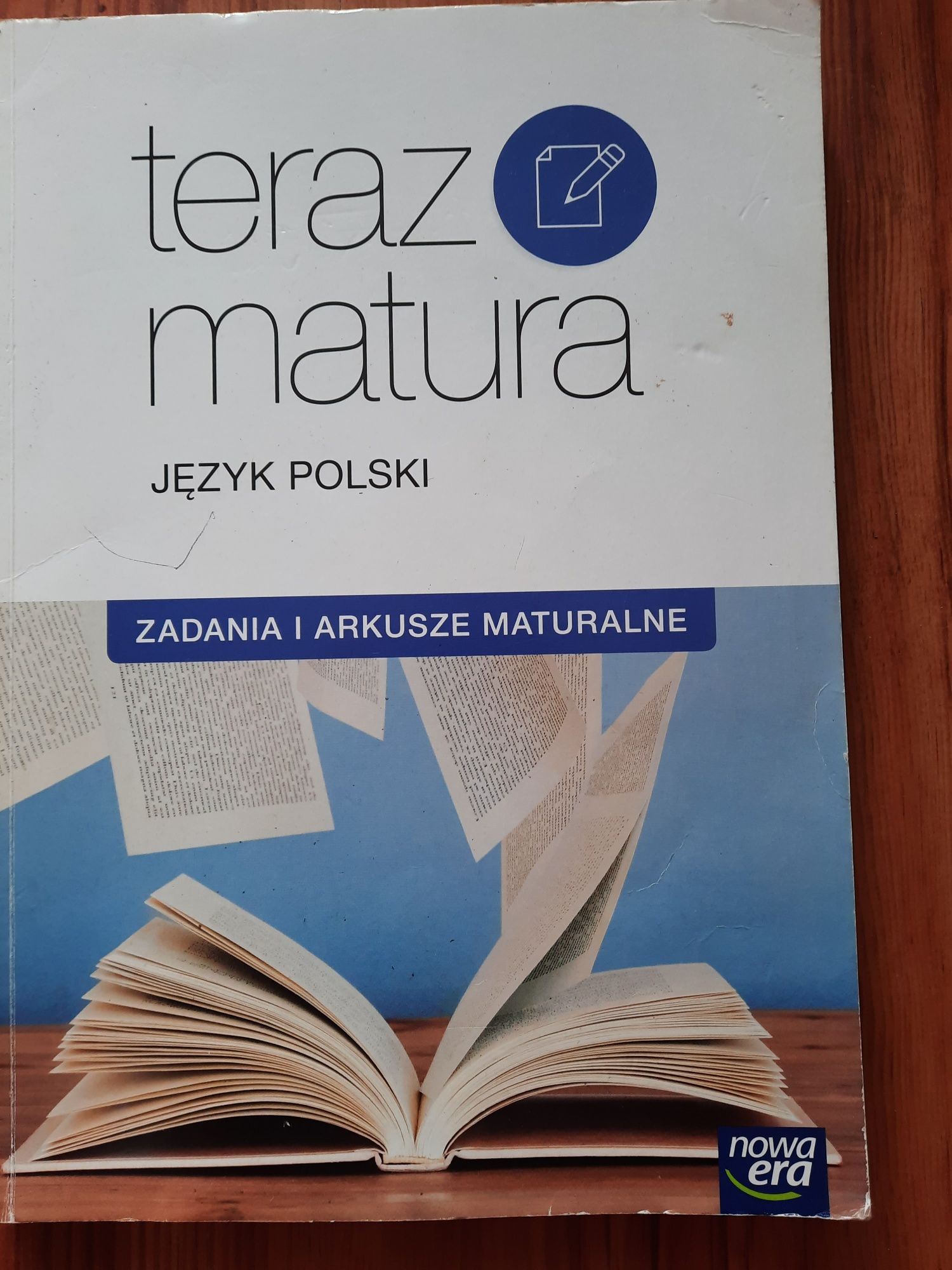 Teraz matura j.polski zadania i arkusze maturalne NOWA ERA używana