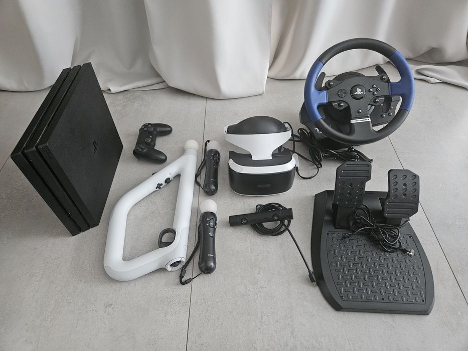Sony PlayStation 4 T150 Thrustmaster VR HeadSet Aim Motion Controler