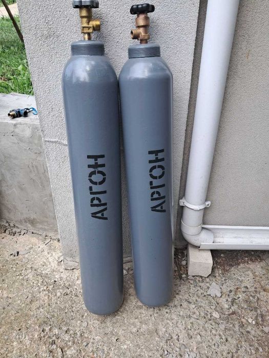 баллоны аргон разного объема