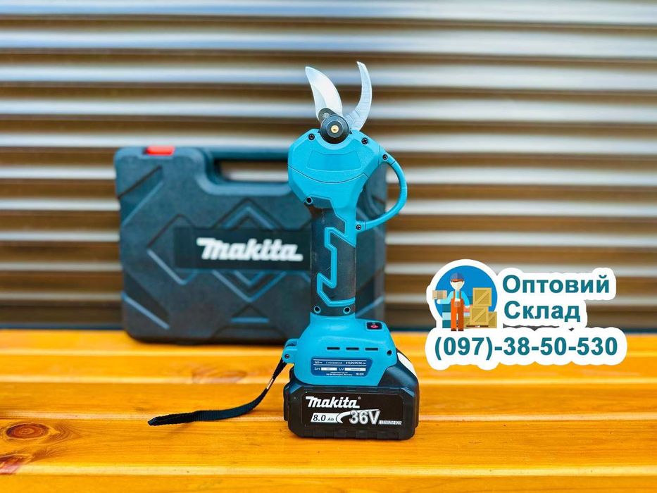 Акумуляторний сікатор Makita PES36BL 36V 8A Аккумуляторный секатор