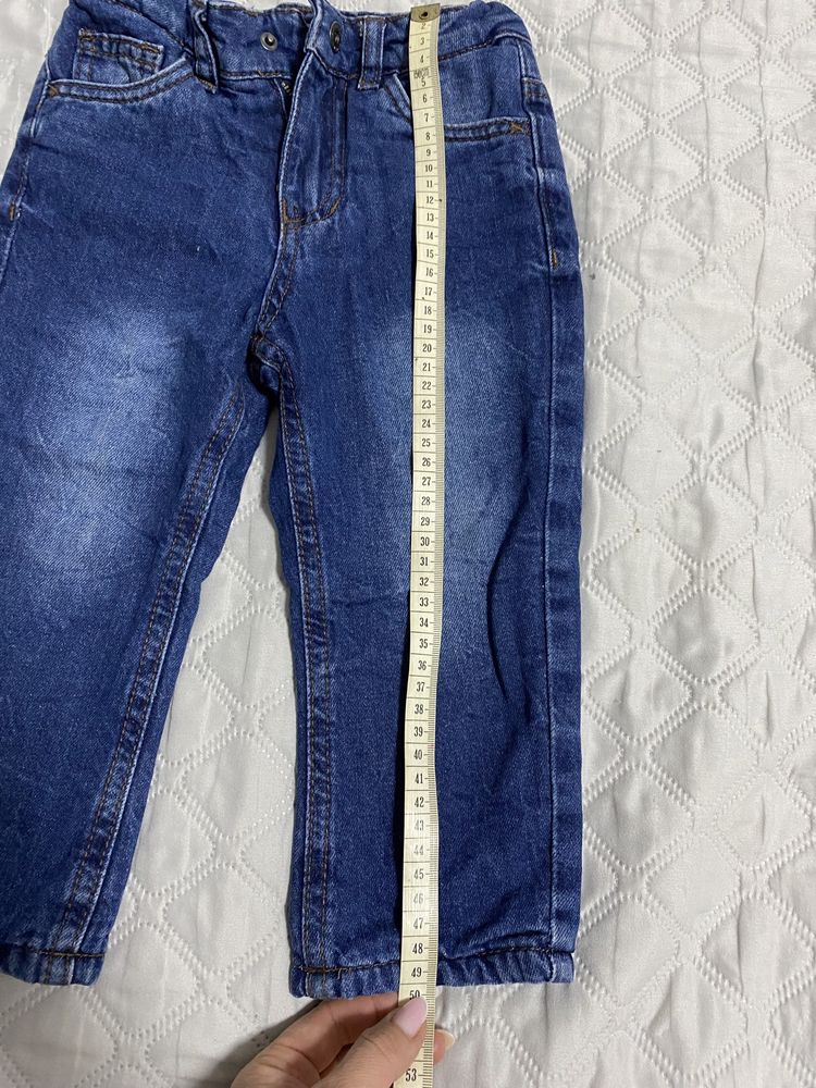 Утеплені джинси reserved 86/92 в ідеальному стані