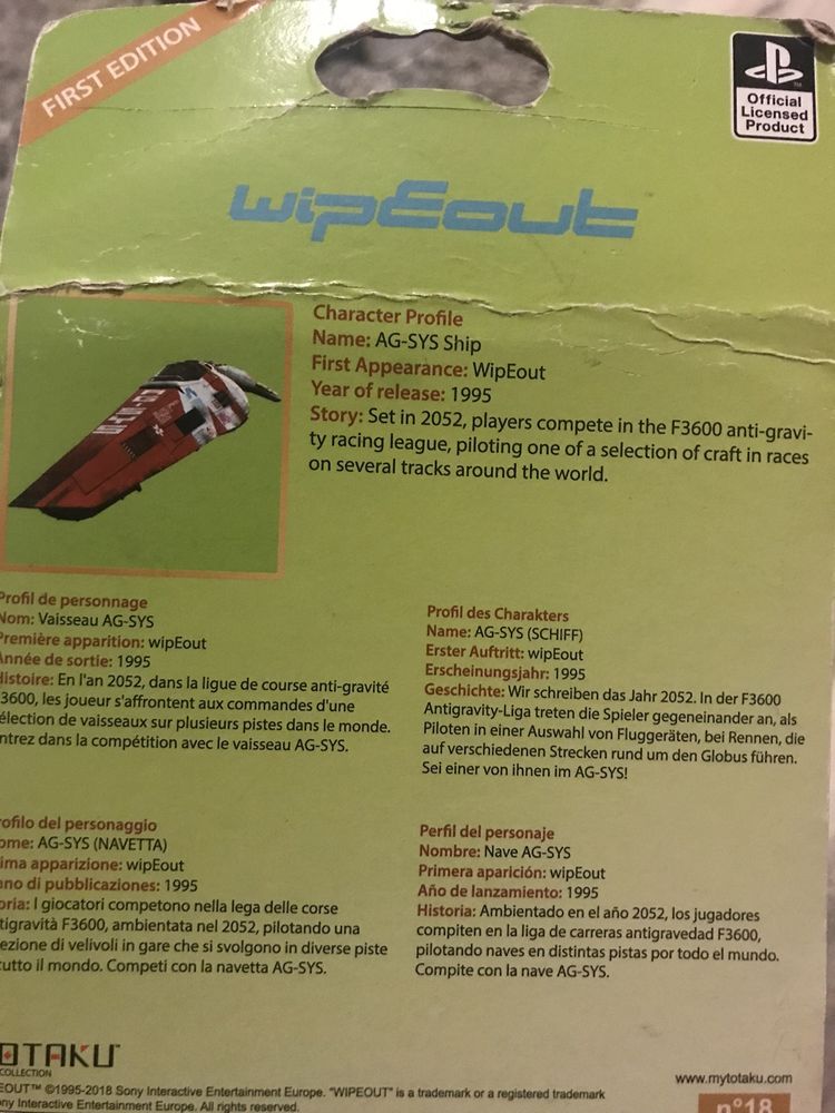 Nave Wipeout  AG -SYS Ship