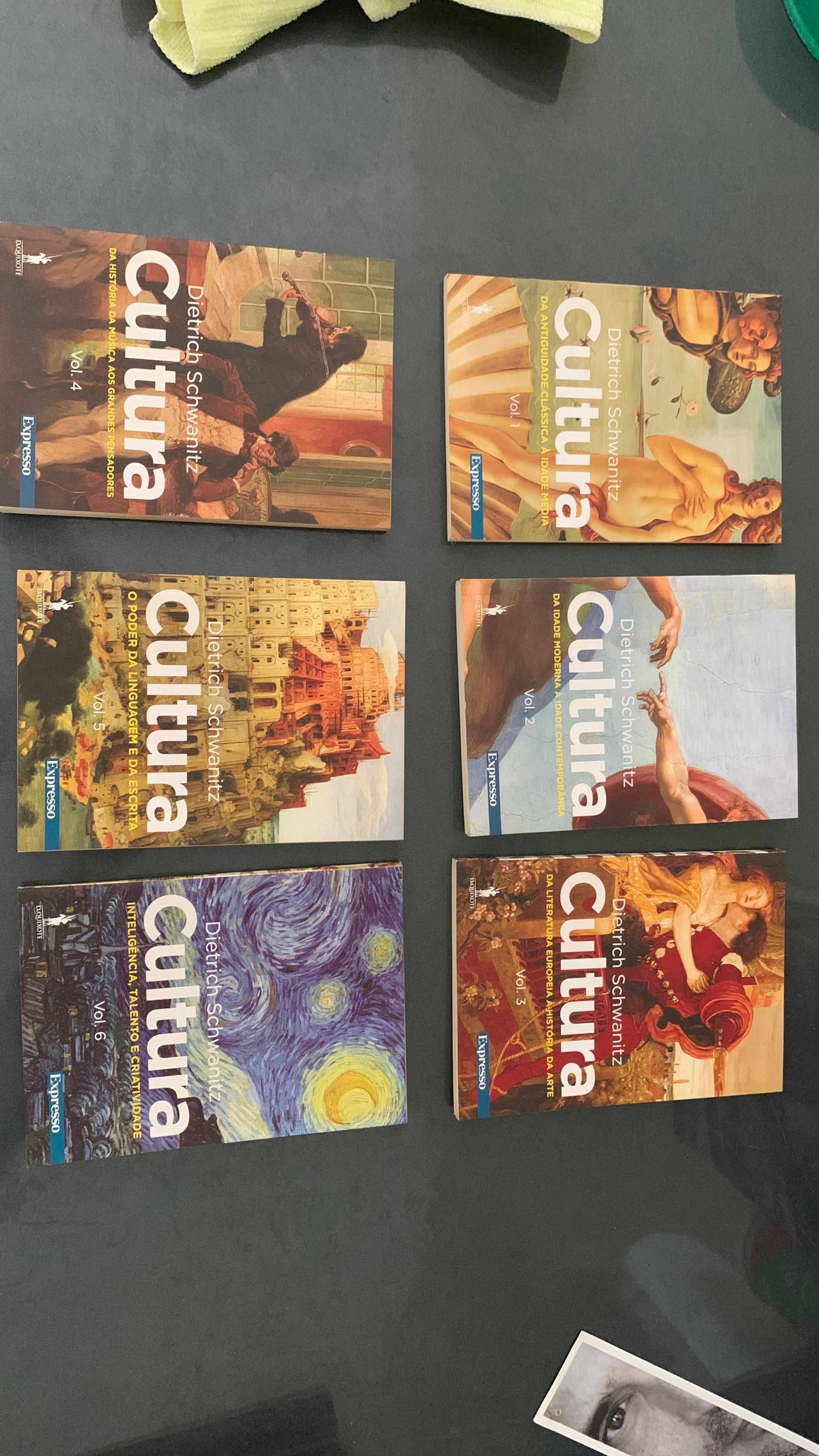 Livros coleção “Cultura” de Dietrich Schwanitz Expresso