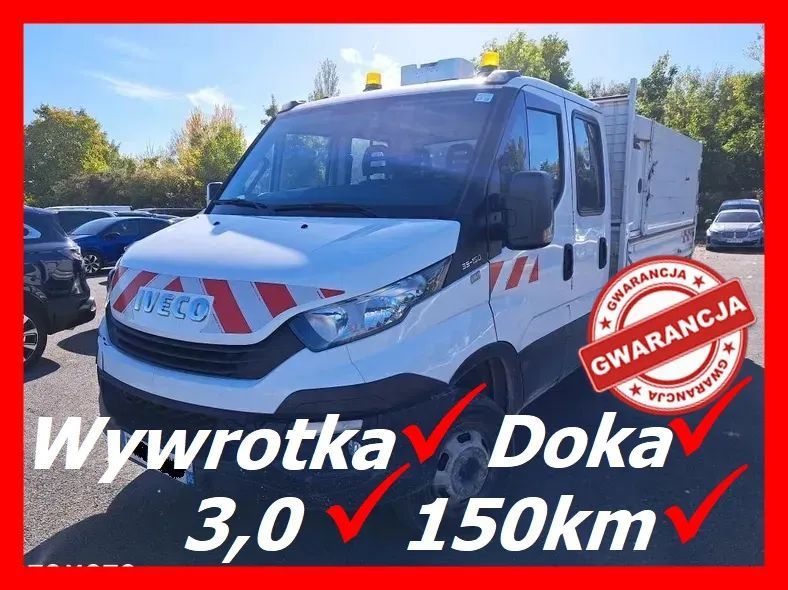Iveco DAILY 35C15 C 15  35C15 3,0 150KM Doka Bliźniak Wywrotka 3,5t Na HakU!! Klima\