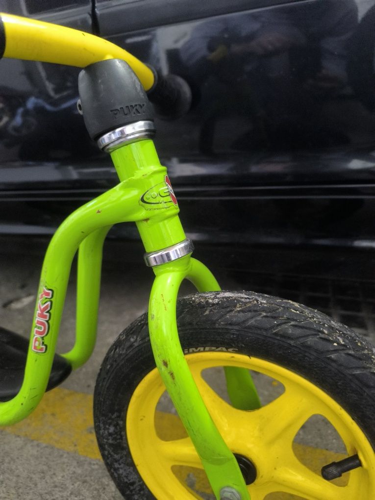 Balance bike Puky - roda 12 e roda 14
