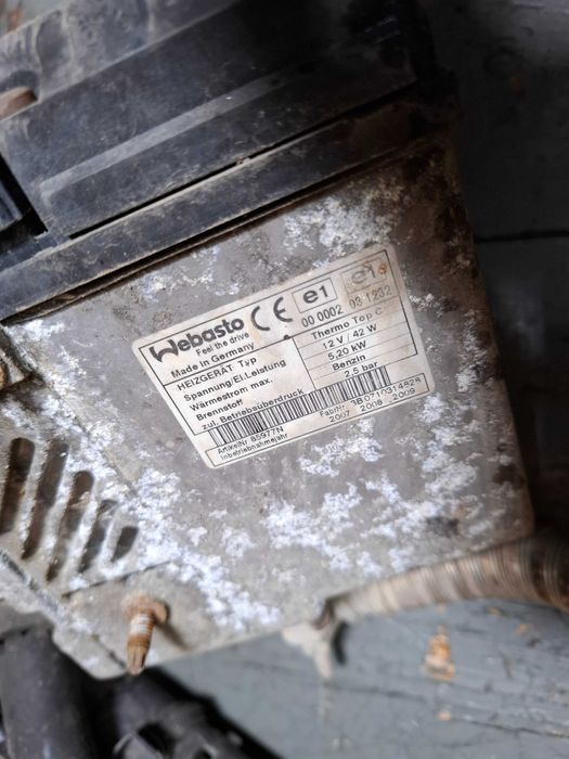 webasto thermo renault vw benzynowe