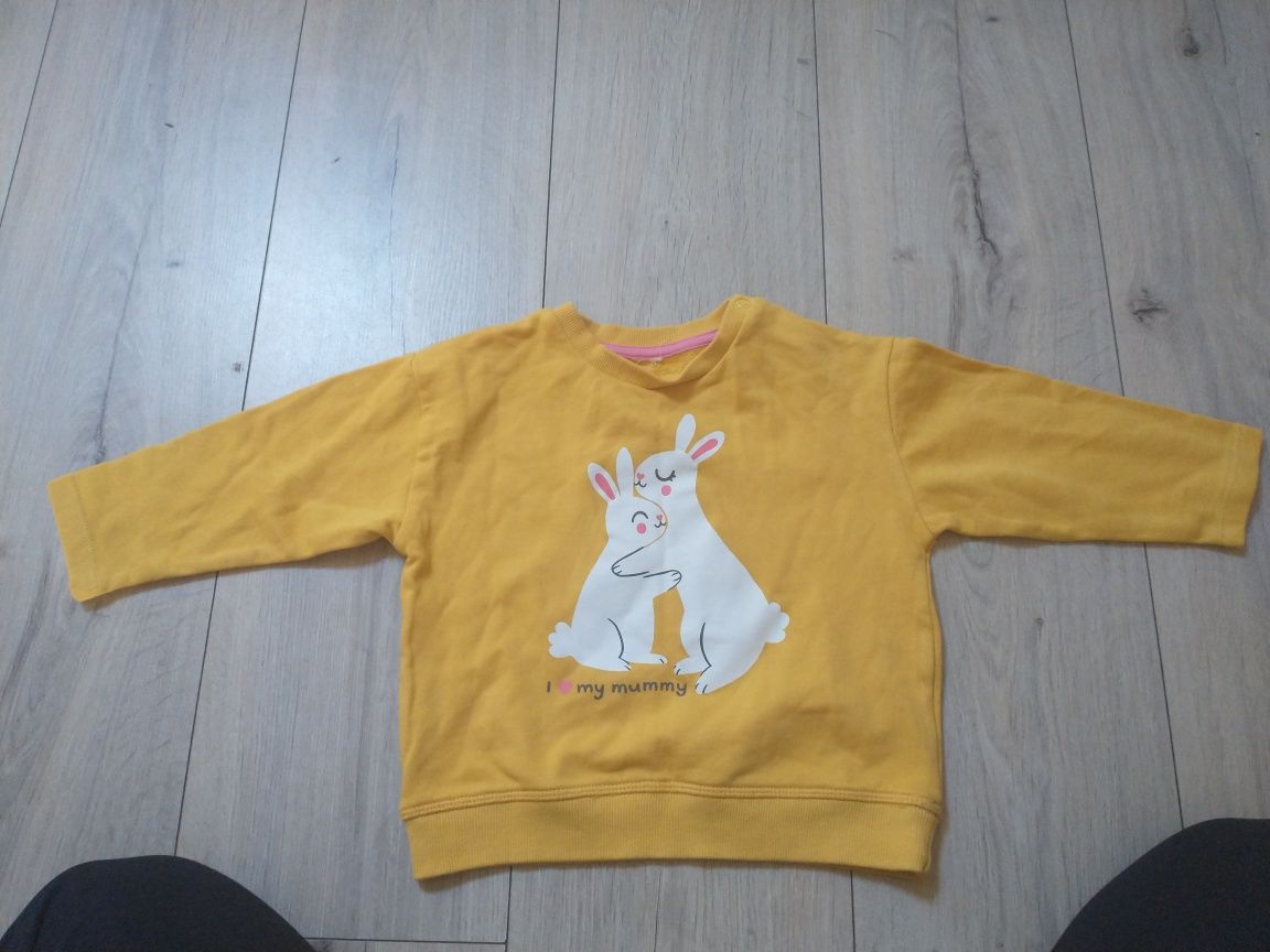 Sweter sweterek bluzka dla dziewczynki rozm 86/92