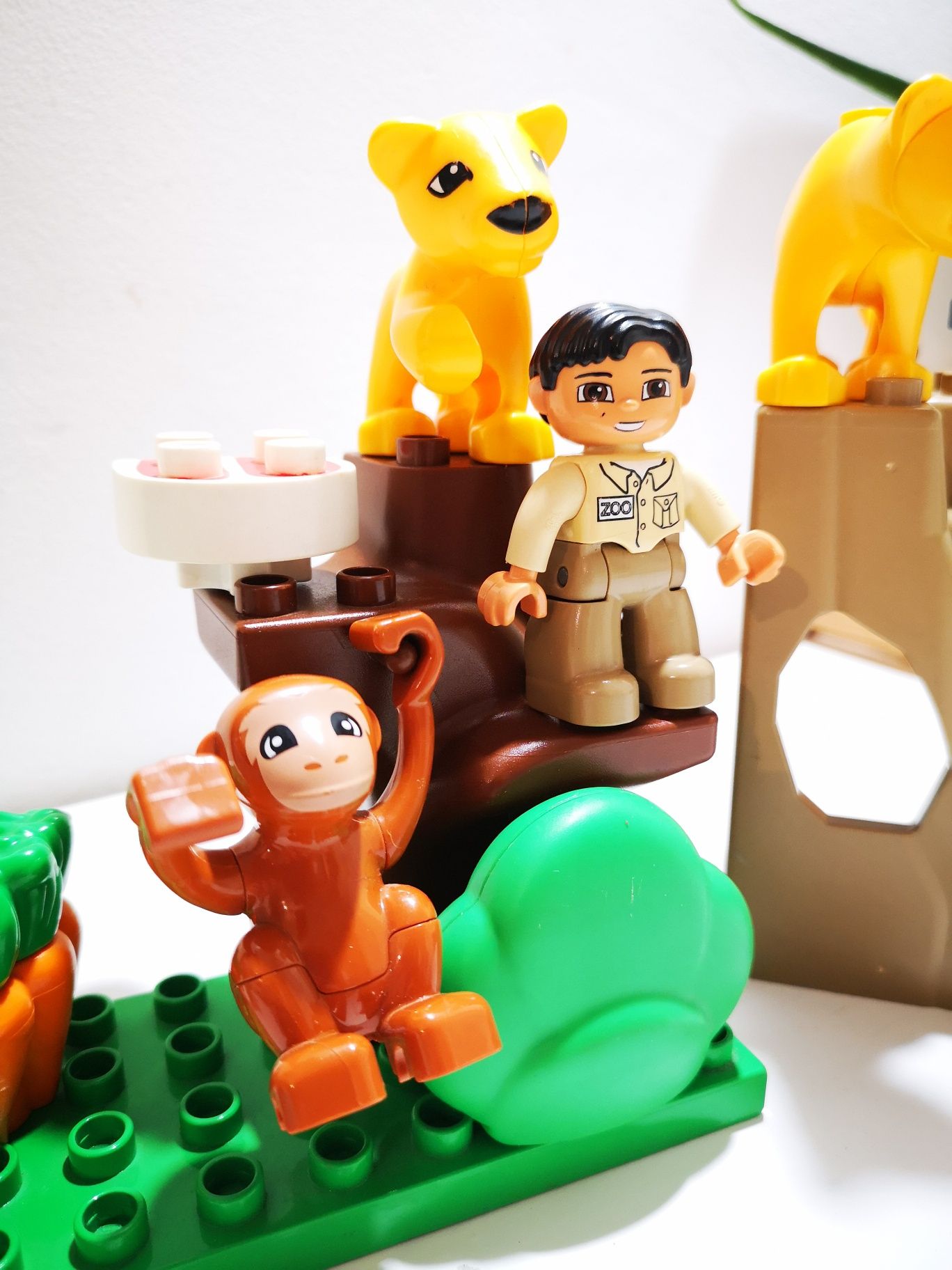 Zestaw Lego duplo zoo Dzikie zwierzęta