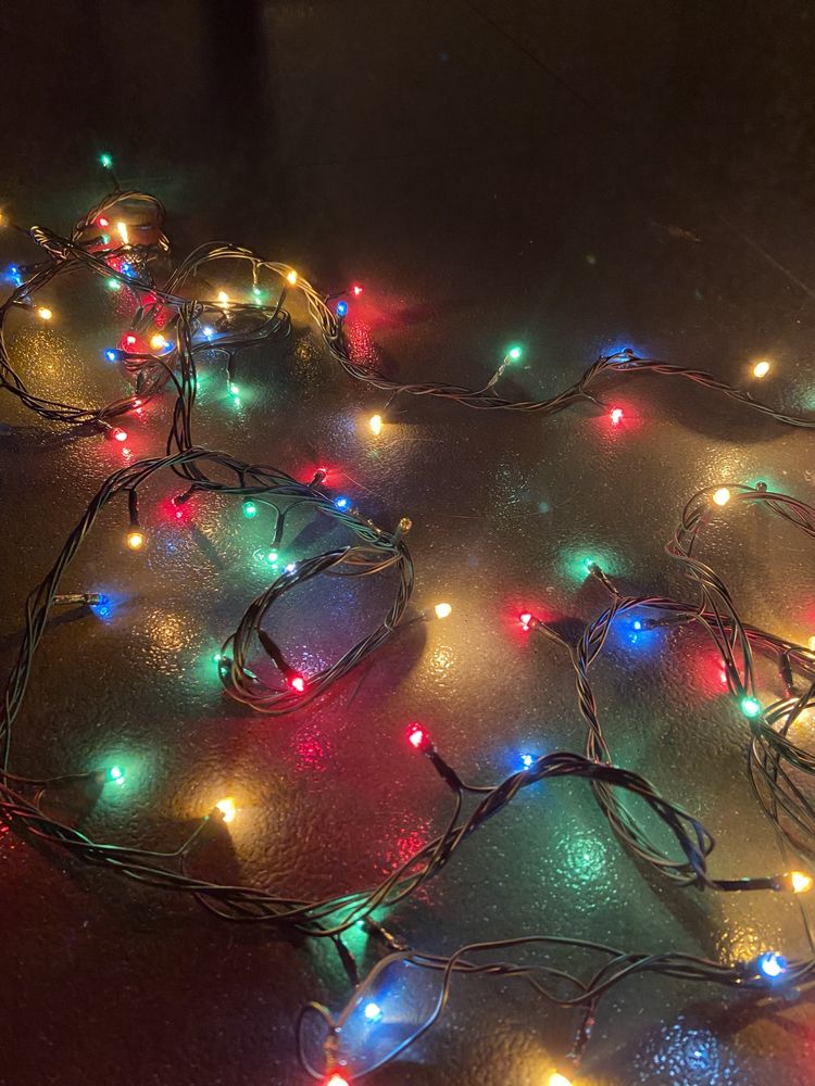 Lampki na choinkę 140 sztuk kolorowe 8 trybów