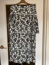 Sukienka czarno-biała Esmara, rozm. XL