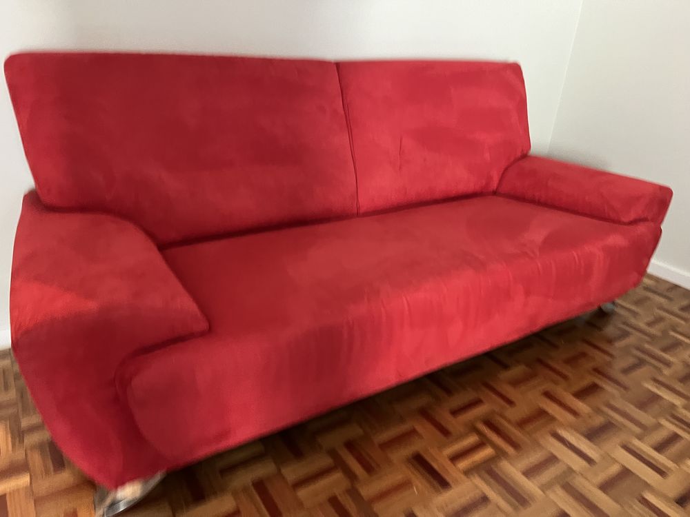 Sofá Vermelho 1.95m “escapade.com”