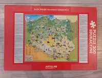 ArtGlob Puzzle Mapa Polski 200 el
