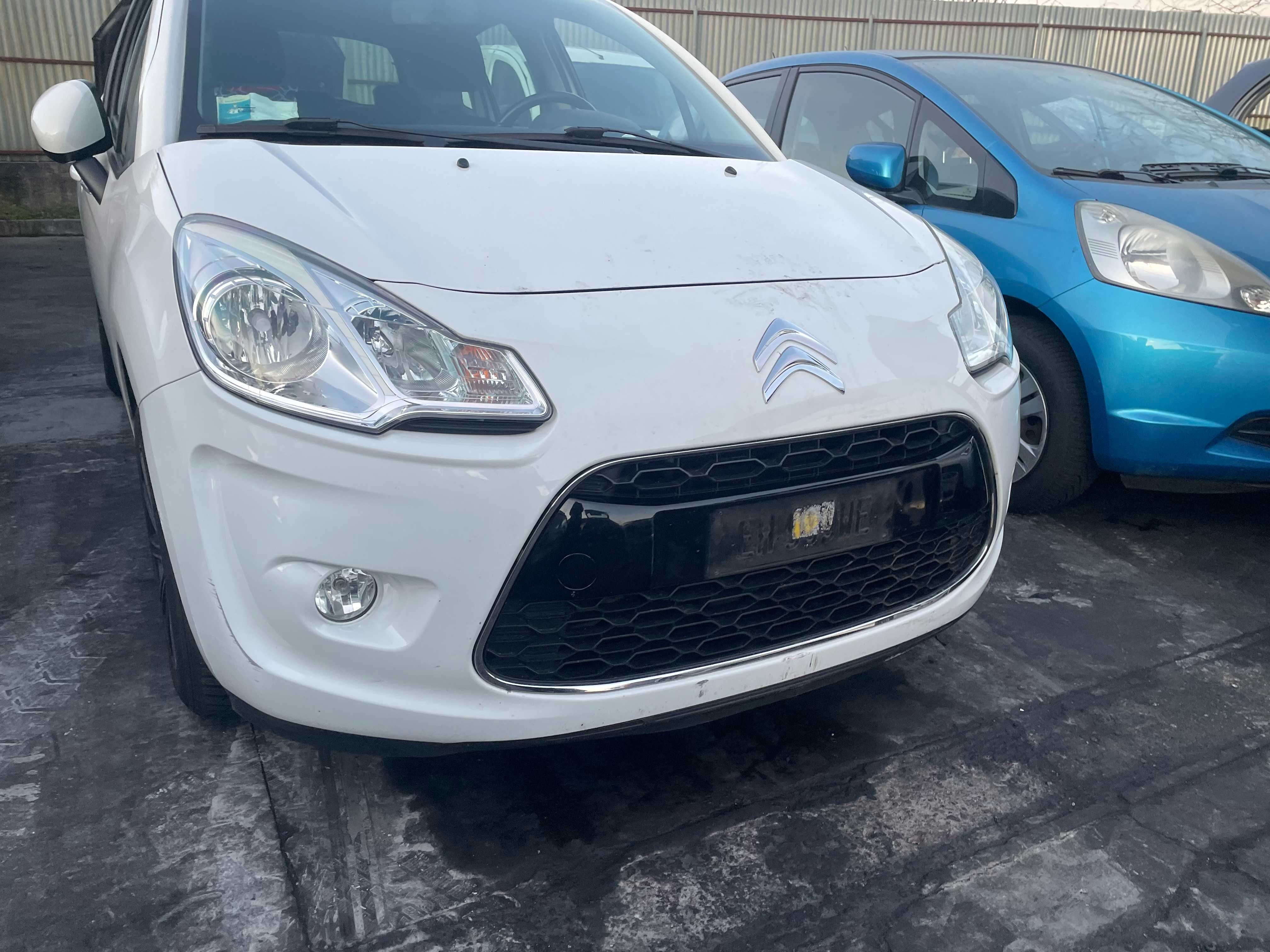 Citroen C3 II EWP KPL przód maska zderzak błotniki lampy eur