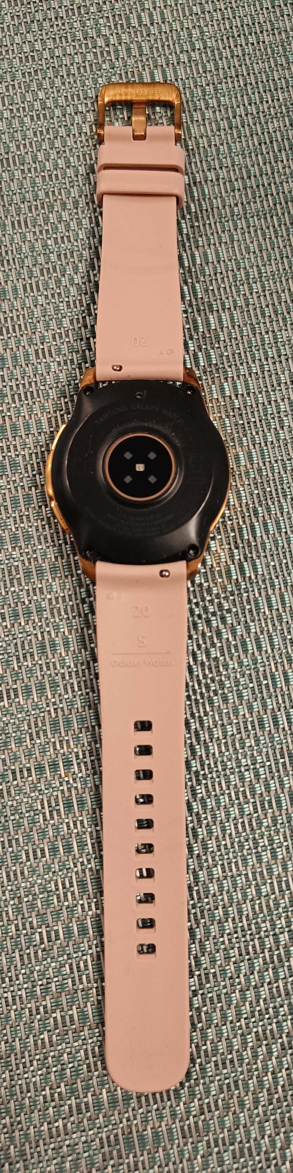 SAMSUNG Galaxy Watch 42mm SM-R810NZDAXEO Rose Gold plus zamienny pasek