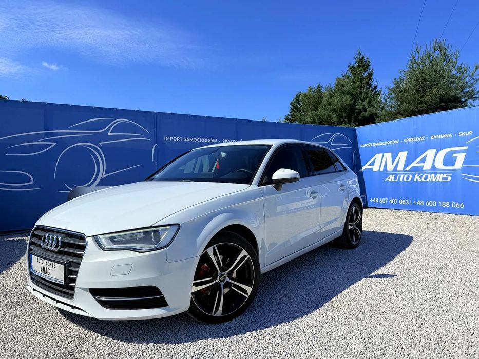Audi A3 Sportback 150KM*Książki*Tablet*Czujniki*Nawi*Klima*Bluetooth*Radio*Gwarancja*