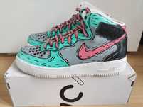 Buty męskie 43 Nike Sneakersy Air Force 1 Mid '07 Costum cartoon
