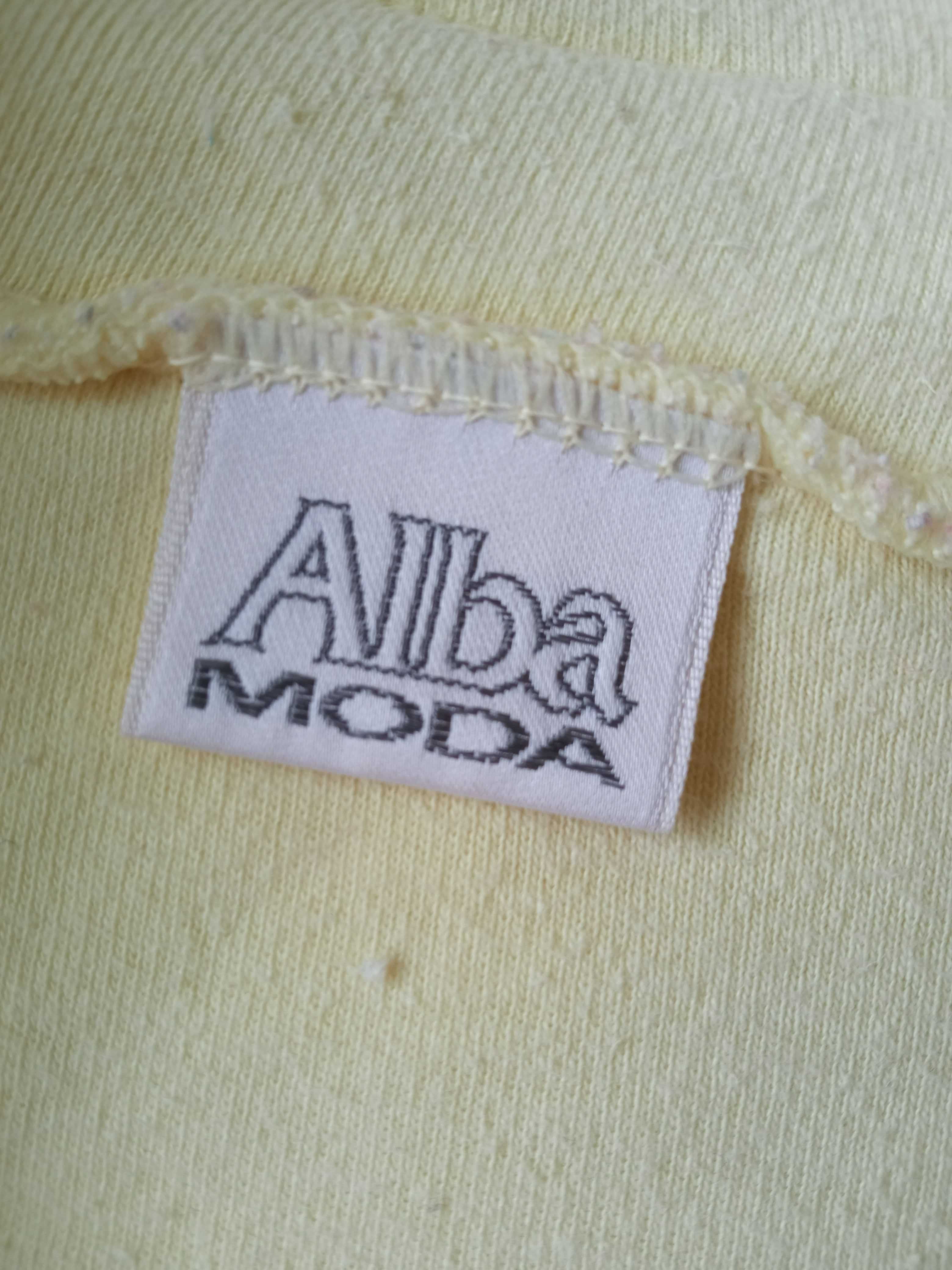 Alba Moda Bluza damska przez głowę bawełna r 42
